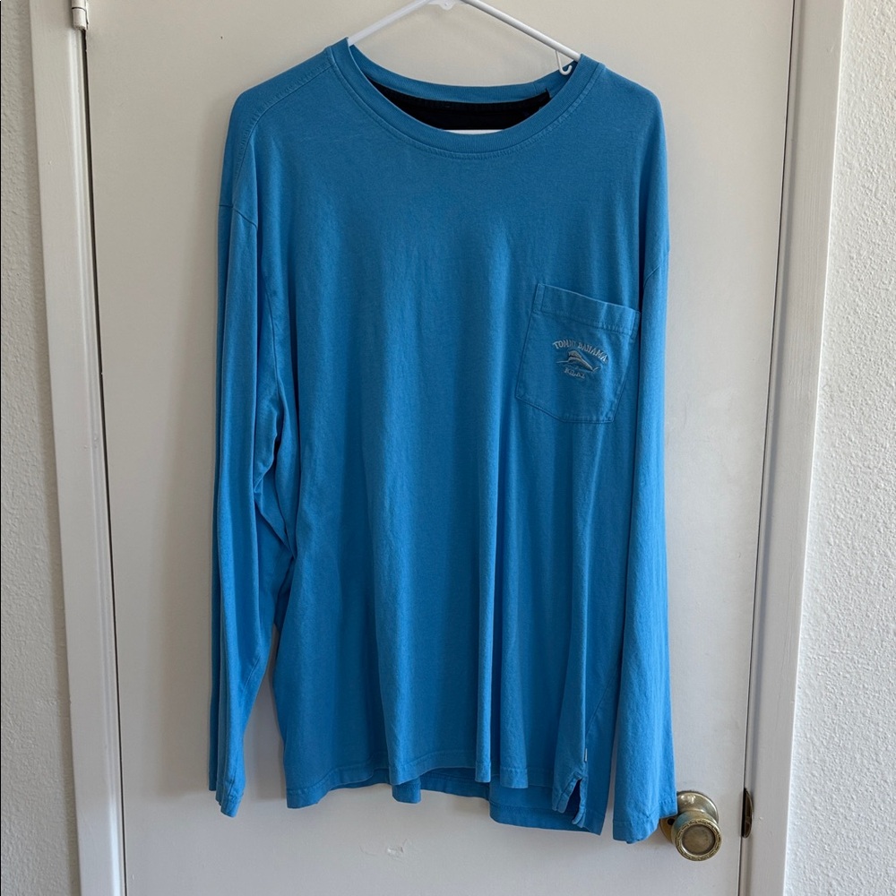 Tommy Bahama light blue Long Sleeve  T-Shirt XXL